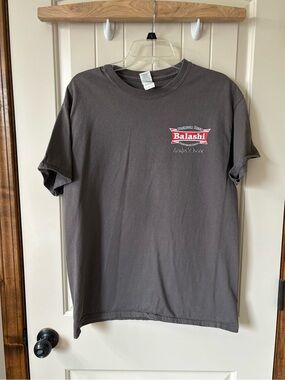 Charcoal Short-Sleeve Logo T-Shirt - Men